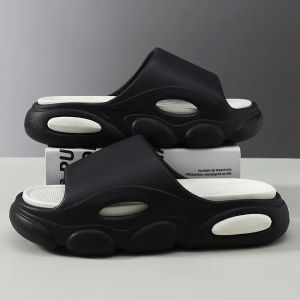 Thick-Soled EVA MenS Slippers Sporty Soft-Soled Odor-Resistant Non-Slip Wear-Resistant CoupleS Slide Sandals