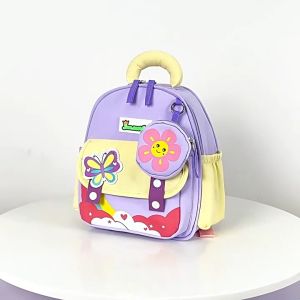 CuddleCove Kuromi Kindergarten Backpack Mesh Padded Spine Protective School Bag 3-6 Years Kids Gift