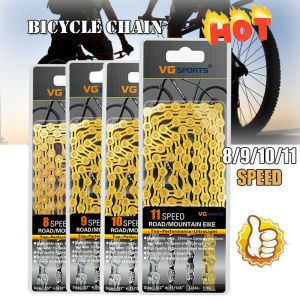 LIUJIR Hybrid Cycle 116 links Half Hollow Chain Mountain Bike Road Bike Cycling Bike Chains Bicycle Chains Bicycle Accessories Bicycle Parts