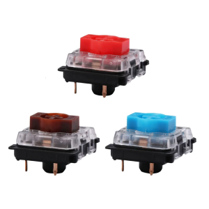 10PCS Low Profile Mechanical Keyboard Switch Buttons KS-27 Red Brown Blue Tactile Switch Ultra-Slim
