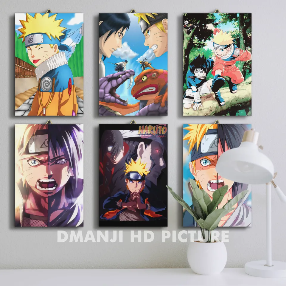 101-133 HIASAN DINDING NARUTO / BORUTO / 20x30 / POSTER KAYU ANIME NARUTO  SHIPPUDEN / POSTER KAYU NARUTO HOKAGE /