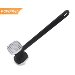 【PCWFKef】 Bít tết búa vồ hai mặt hợp kim kẽm thịt Tenderizer thịt pounder Tối đa hóa hương vị thực phẩm thịt búa bít tết thịt nấu ăn