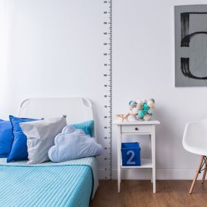 FLEURS Waterproof Height Measurement Wall Sticker Transparent 2-Meter Height Growth Chart Chart Accurate Height Wall Sticker Household