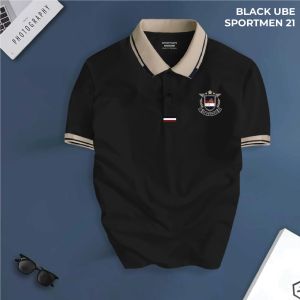 Áo polo nam SPORTMEN 21 phối cổ BASIC CVC vải cá sấu sang trọng thoáng mát