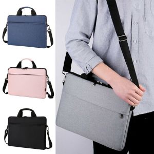 COOLSOOL 13.3 14 15.6 inch Universal Protective Pouch Ultra Thin Large Capacity Laptop Sleeve Case Laptop Handbag Notebook Cover Shoulder Bag