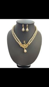 Fashion Jewele ชุดสร้อยไข่มุก สร้อยมุก พร้อมต่างหู สร้อยคอมุกแก้บนพี่สาว ส่งจากไทยได้ของเร็ว