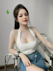 Áo Yếm Tròng Cổ Hở Lưng Cực Xinh A6 Áo Croptop Kiểu Tròng Cổ Vải Borip Co Dãn Siêu Thoải Mái