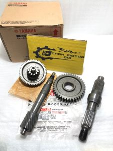 GEAR GIR GIGI RASIO SET ASSY KODE 2PH ORIGINAL YAMAHA MIO M3 125 MIO Z 125 FINO FI 125 CC BARANG BARU ASLI LAKU LARIS