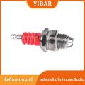 MAOHONG F7TC/BM6A/CM6A/L7T  หัวเทียนสามด้านสำหรับเลื่อยเบนซินและเครื่องตัดแปรงอุปกรณ์ทำสวนใหม่เครื่องตัดหญ้า. 