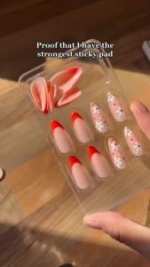 Fake Nails With Jelly Glue Extension Set With Glue Nail Drill Acrylic Nails Accessories