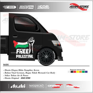 sticker palestina sticker mobil free palestine stiker mobil granmax pick up stiker free palestina