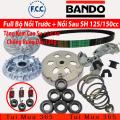 Full Bộ nồi trước và Nồi Sau Honda SHVN 125 / 150 ( Bando / FCC ). 