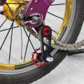 【New Arrival】 Bicycle Single Speed Chain Guide Aluminum Alloy Bike Pulley Jockey Wheel Derailleur Chain Checker for Folding Bicycle. 