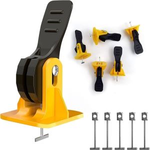 50 PCS Alat Perata Pasang Keramik Model Putar Granit Tile Leveling System Spacer Bisa Dipakai Ulang