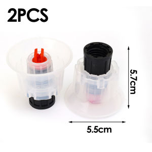 6PCS Car Wash Foam Nozzle Internal Thread 16mm Manual Pump Foam Sprayer Car Windshield Fan Foam Nozzle Car Cleaning Accessories