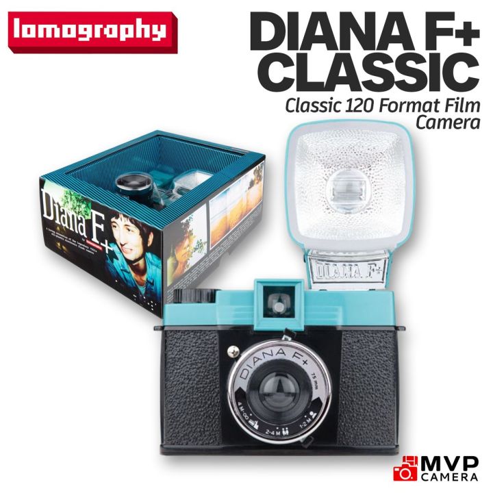 Flash Diana Camera Film LOMOGRAPHY Diana F+ Camera And Flash 120mm