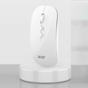 Acer Tri-Mode Wireless Mouse BT5.0 2.4G USB Slient Click Ergonomic Mouse Type-C Rechargeable For PC Win MacOS Laptop