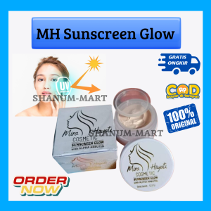 MH Cosmetic Sunscreen Glow - Moisturizer DNA Salmon - Pelembab Wajah - Mira Hayati Skincare