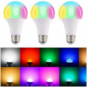 Bóng Đèn Chanh Bóng Led 3W Tự Động Đổi Nhiều Màu Trang Trí Nhà Cửa  Sân Vườn RGB Nháy Đổi Màu Tự Động  Giá Rẻ  Chống Nước