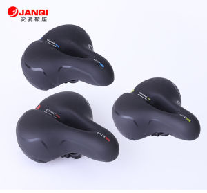 SG Local Stock | Fast Delivery | Bicycle Seat Bicycle Saddle Mountain Bike Seat Big Butt Soft Durable Breathable Anti Slip Memory Foam Padded Leather Wide with Reflective strip Waterproof