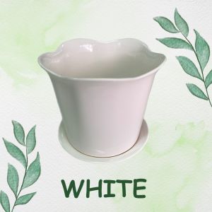 จัดโปรพิเศษ!!!!!กระถางต้นไม้จากเมลามีน มีน้ำหนักเบา แข็งแรงทนทาน ผิวสัมผัสเรียบเนียน