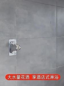 Pressurized Shower Head 13cm Large Panel Universal Bathroom 3-Mode Water-saving Shower Head Home Accessories