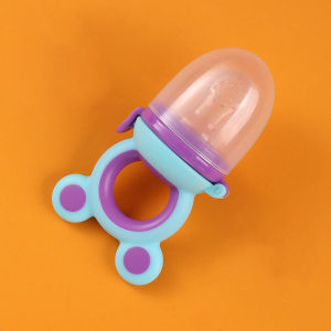 จุกใส่ผลไม้ดูด จุกดูดผลไม้ จุกกัดซิลิโคนใส่ผลไม้ ที่ดูดหัดทานผลไม้เด็กน้อย สำหรับเด็กอ่อน