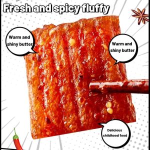50 pcs AAA+ Spicy Strips Snack Variety Pack — Individually Wrapped Nostalgic Childhood Treats for Satisfying Cravings