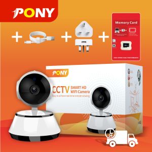 PONY V380 Pro Q1 High Quality HD Camera Wireless CCTV Home Security WiFi Night Vision Smart
