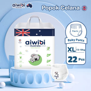 Aiwibi Premium Soft SAP Diapers Tipe Celana M26/ L24 / XL22 Popok Bayi Anti Ruam