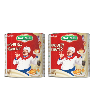 Creamer đặc Sữa pha chế có đường Nuti 380g SDX01- Thương hiệu NUTIFOOD