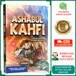 Komik Ashabul Kahfi FULL COLOR BERWARNA Kisah Tujuh Pemuda Beriman di Gua Karya Handri Satri Afif Numbo Sayf Muhammad Isa Penerbit Salsabila