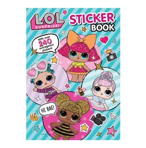 LOL Surprise Sticker Activity Book for Kids with Games Activities & Fun Facts