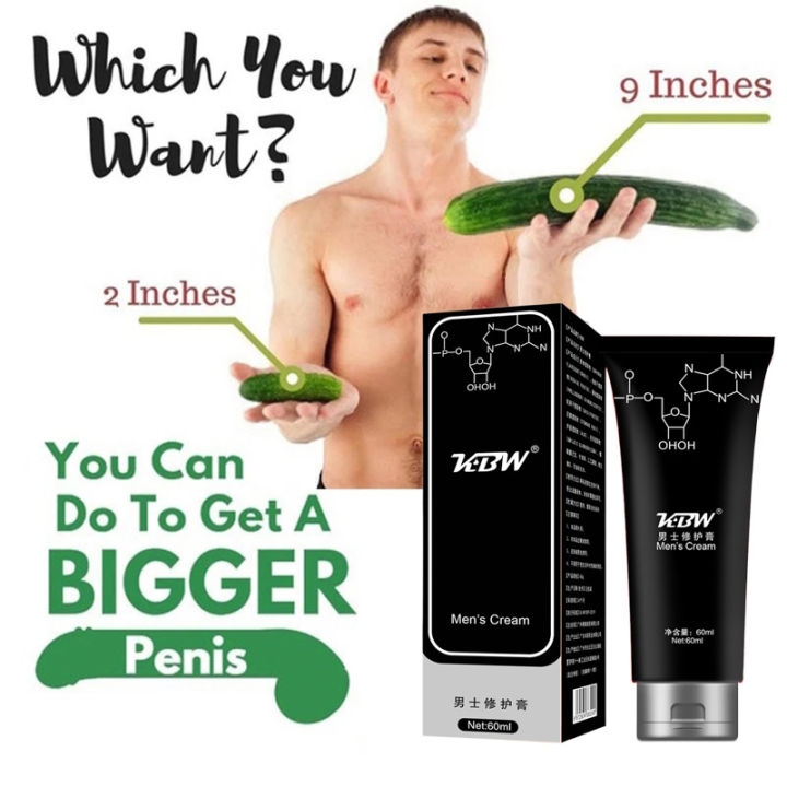 【hot Items】🔥cod Kbw Massage Cream For Men Enlargement Penis 60ml Men S Penis Massage Cream