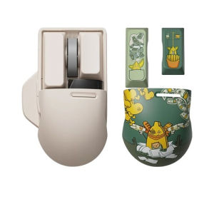 LOFREE 0E909 Wireless Bluetooth Mouse / Three Connection Mouse OLED Display Screen DPI 洛斐小翘鼠标