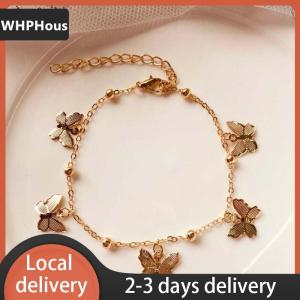 [COD] WHPHous Ship within 24 hours Korean Style Minimalism Retro Fashion Butterfly Pendant Bracelet   Color Simple Vintage Bracelet For Women Jewelry