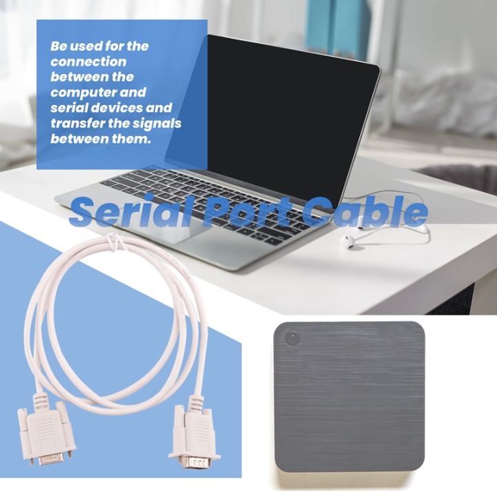 RS232 DB9 9 Pin Male to Female Serial Port Cable Industrial Adapter 1 ...