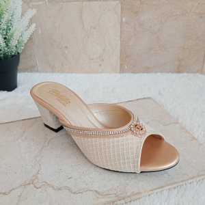 Nadilla 55017 Heels Wanita Kekinian Hak 5 cm Sandal Terbaru