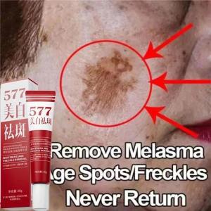 new 577 Whitening Freckles Face Cream Remove Melasma Dark Spots Corrector Lighten Melanin Pigmentation Brightening Beauty Skin Care hot