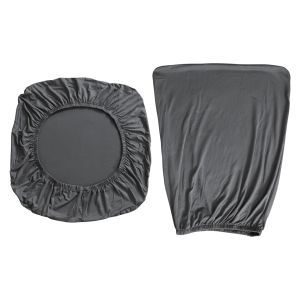 Universal Stretchable Office Chair Cover Solid Color Spandex Desk Computer Chair Cushion Cover Backrest Gaming Chair Cushion Pad Cover Anti Slip Anti Scratch Stain Resistant Wear Resistant Removable Washable Chair Protector