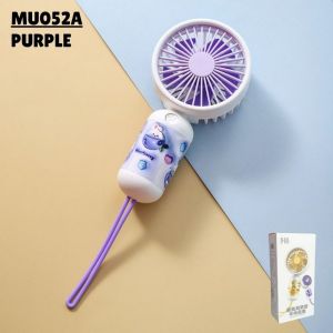 Local Ready Cute Mini Portable Fan Low Noise Rechargeable Handheld Fan Strong Wind Lightweight