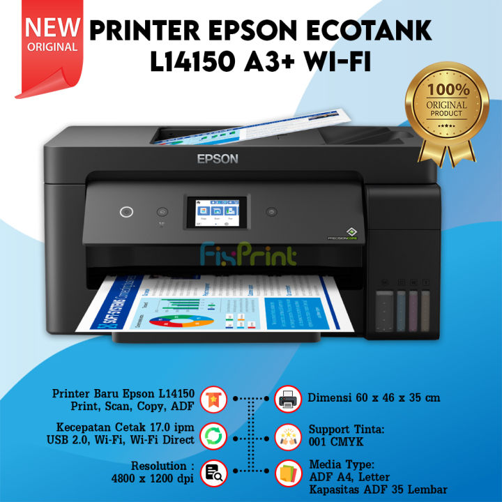 Terbaru Printer Epson Ink Tank EcoTank All in One L14150 L15150 M15140