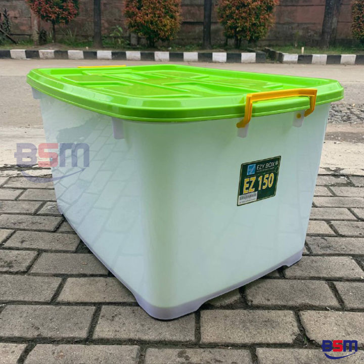 Container Box Jumbo 150 Liter Dengan Roda Storage Multifungsi untuk ...