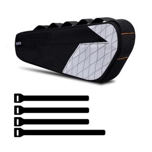 High Strengths Water Resistant Cycling Pouches Quickly Install Bike Pouches for Daily Commutes