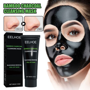 new Bamboo Charcoal Tear-off Mask Blackhead Remover Deep Cleanig Purifying Shrink Pores Cream Exfoliator Peel Mud Mask Skin Care hot