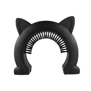 Modifiable Size Puss Dog Door With Grooming Teeth Against Oxidation Plastic Frame Continuous Installation For Home Enclosures