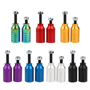2pcs Colorful Scooters Peg Aluminium Alloys Peg Professional Scooters Peg Street Cycling Accessories