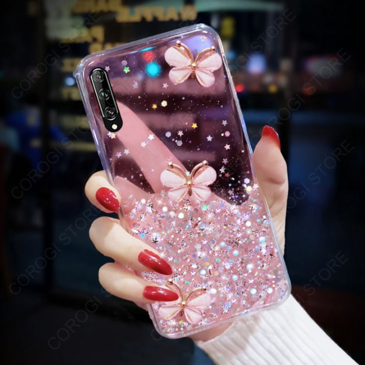 Butterfly Samsung Galaxy A50 Glitter Case Samsung Galaxy A55 5G