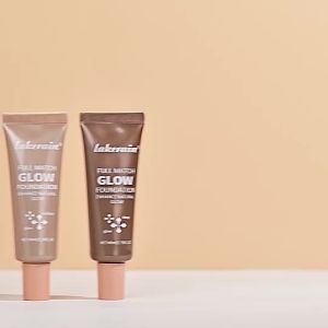 Lakerain Liquid Foundation Matte Poreless Finish Waterproof Ultra-HD Medium Coverage Face Makeup