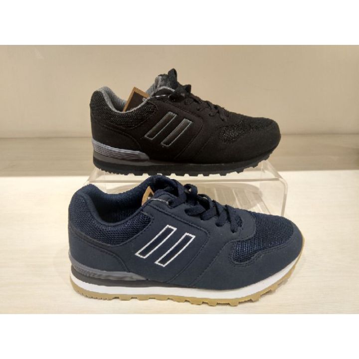 North star by bata sepatu sneakers anak navy - black